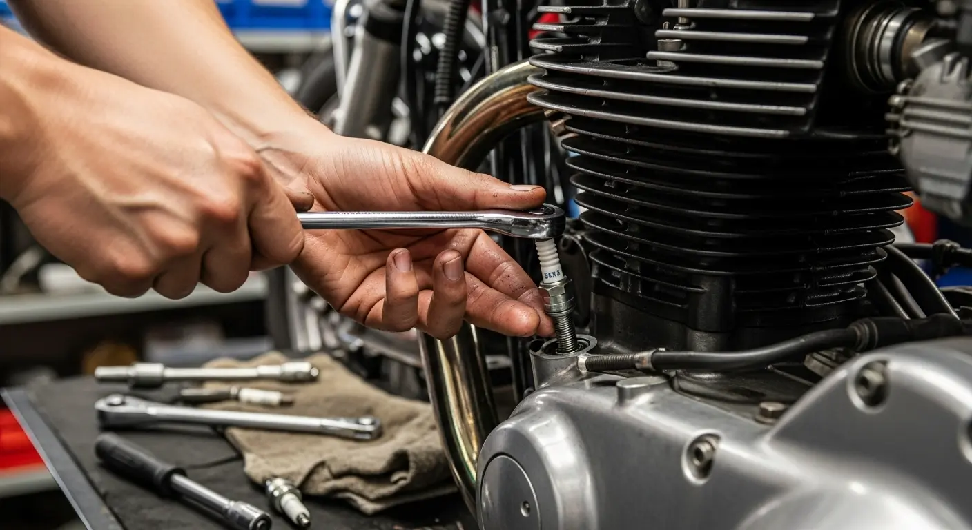 pemilik-motor-ganti-busi-sendiri