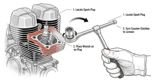 ilustrasi-cara-pakai-kunci-busi-motor